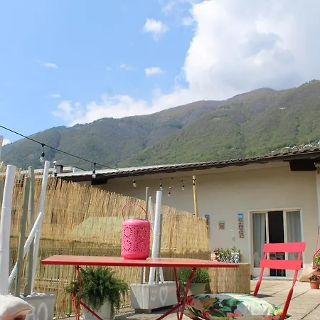 Con Terrazza A Due Minuti Dal Appartement Minusio